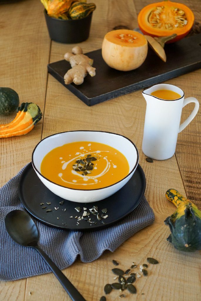 Würzige Kürbissuppe - Spicy Pumpkin Soup - Willkommen in unserer ...