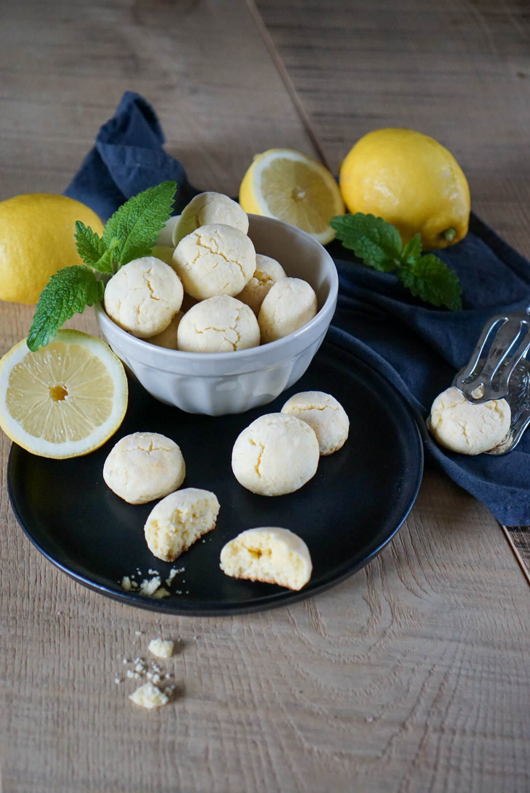 Biscotti al limone - italienische Zitronenkekse - Schlemmerkatze